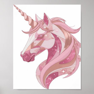 Poster Création de LICORNE en Argent SNAPPY