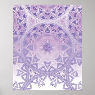 Poster Création de mandala, tous les points pour un 10