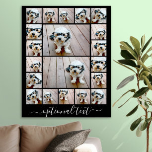 Poster Création d'un collage photo personnalisé avec 20