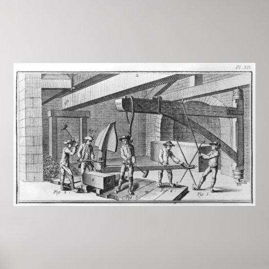 Poster Création d'une ancre, à partir de 'Encyclopedia' d (Devant)