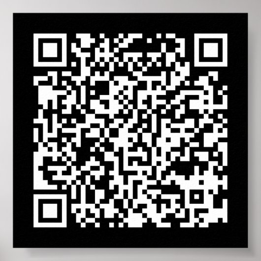 Poster Création instantanée de code QR (en entrant votre  (Devant)