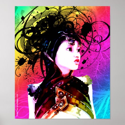 Poster Créative Funk Surréalisme industriel Art (Devant)