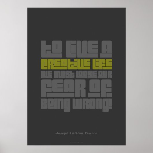 Poster Creative Life (Devant)