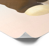 Poster Creative Mode On: Painter Bichon Dog Artist Art (Coin)