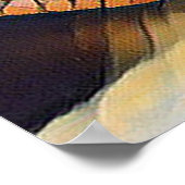 Poster Creative Wildlife Sea Turtle Floride Voyage (Coin)