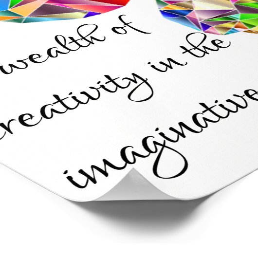 Poster Créativité (Coin)