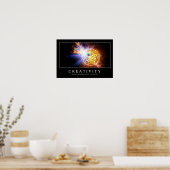 Poster Créativité : Citation inspirante (Cuisine)
