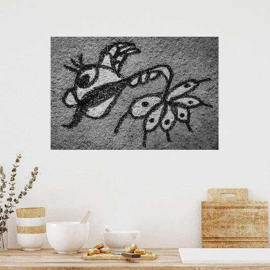 Poster Créature Alien (Cuisine)