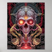 Poster Créature Alien Surreal Horror Art (Devant)