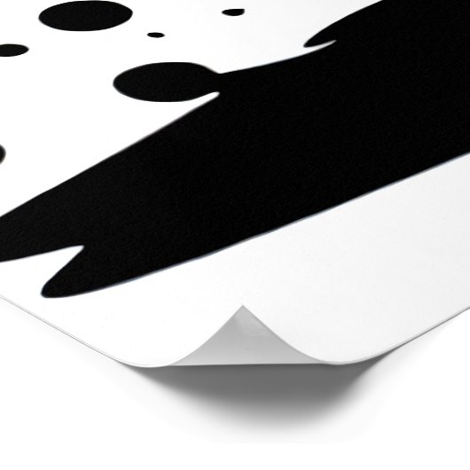 Poster Créature alien unique en dessin | Art AI (Coin)