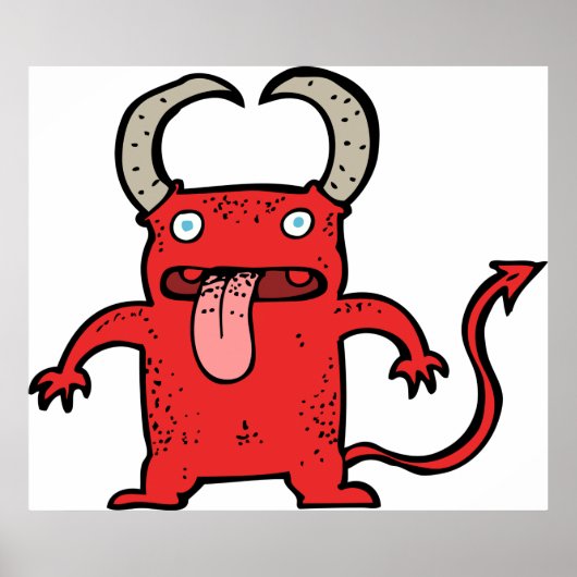 Poster Créature diabolique (Devant)