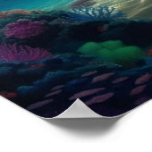 Poster Créature marine garde trésor (Coin)