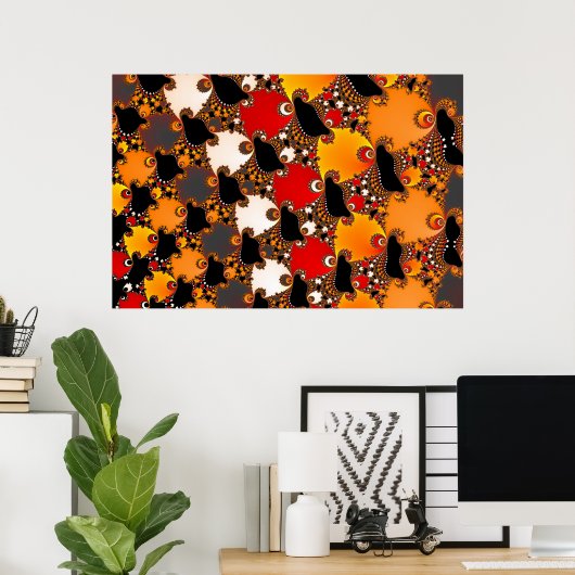 Poster Créatures (Bureau à domicile)