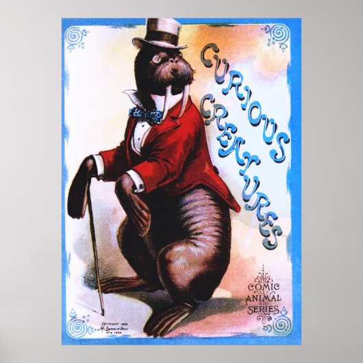 Poster Créatures curieuses - Sceau (Devant)