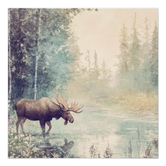 Poster Créatures des bois (Devant)