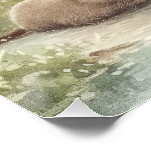 Poster Créatures des bois (Coin)