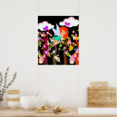 Poster créatures forestières (Cuisine)