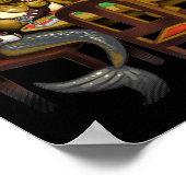 Poster Créatures Mythiques Jouer Au Poker (Coin)