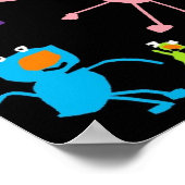 Poster créatures nocturnes, www.elliecastellanos.com (Coin)