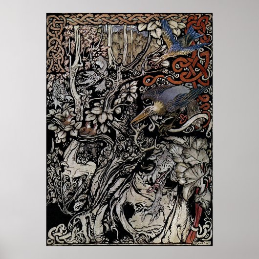 Poster Créatures sauvages et timides et monstrueuses (Devant)