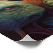 Poster Créatures Trippy (Coin)