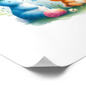 Poster Créatures Whimsical & Florals (Coin)