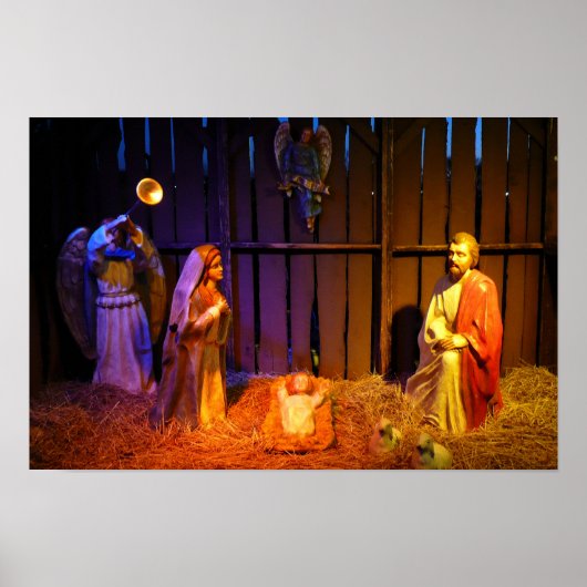 Poster Crèche de Noël à Washington DC (Devant)