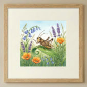 Poster Crèche Petits Insectes Cricket