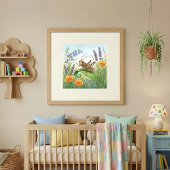 Poster Crèche Petits Insectes Cricket