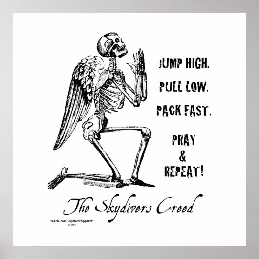 Poster Credo Skyplonger (Devant)