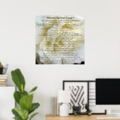 Poster Créé des guerriers par les guerriersCreed (Bureau à domicile)