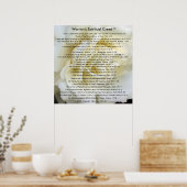 Poster Créé des guerriers par les guerriersCreed (Cuisine)