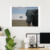 Poster Créé pour lui (Bureau à domicile)