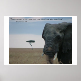 Poster Créé pour lui