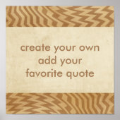 poster creëer je eigen ontwerp met een stijl in no (Voorkant)