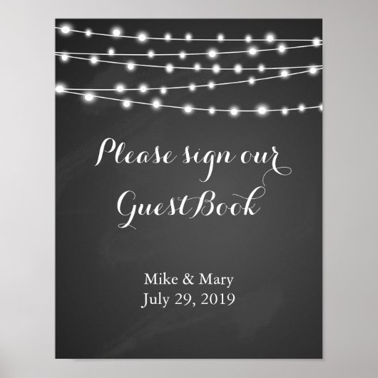 Poster Creëer uw eigen Chalkboard-afdruk  (Voorkant)