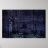 Poster Creepy forest (Devant)