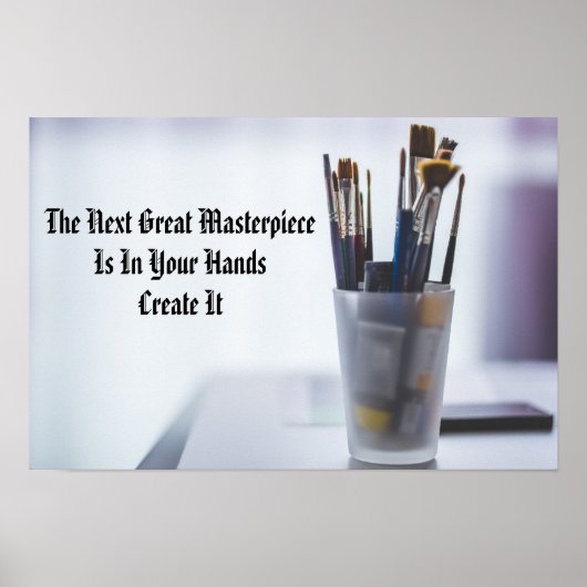 Poster Créer (Devant)