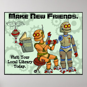 Poster Créer de nouveaux amis