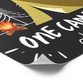 Poster Créer des souvenirs de camping un terrain à la foi (Coin)