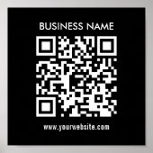 Poster Créer du code QR instantanément | Design simple mo (Devant)