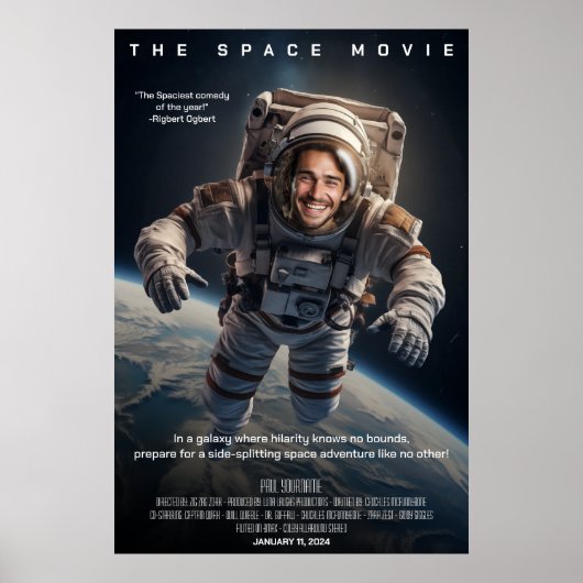 Poster Créer un espace personnalisé Sci-fi Adventure Movi (Devant)