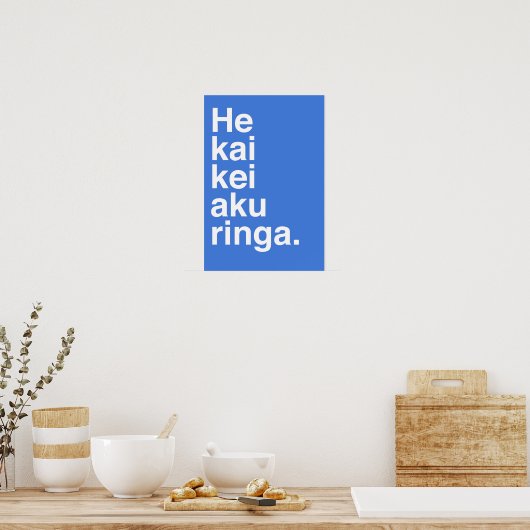 Poster Créer un succès (Cuisine)