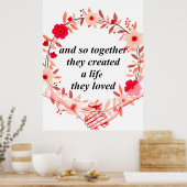 Poster Créer une vie commune (Cuisine)