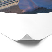 Poster Créer votre propre photo Mariage de forme circulai (Coin)