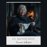 Poster Créer votre propre texte photo et nom blanc<br><div class="desc">Créez votre propre texte photo et l'affiche de nom. Prêt à être personnalisé par vous.</div>