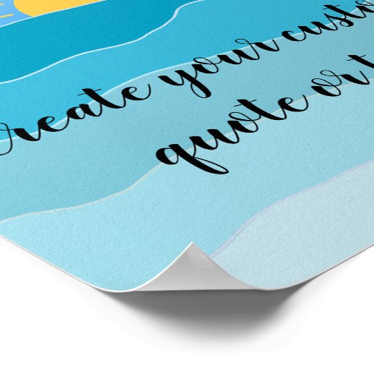 Poster créer vous-même (Coin)