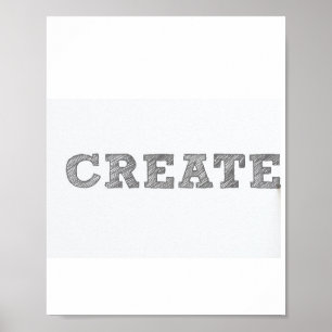 Poster Créez