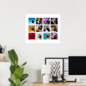 Poster Créez facilement votre propre photo Art avec 12 im (Bureau à domicile)