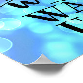 Poster Créez la vie que vous ne pouvez pas attendre pour  (Coin)